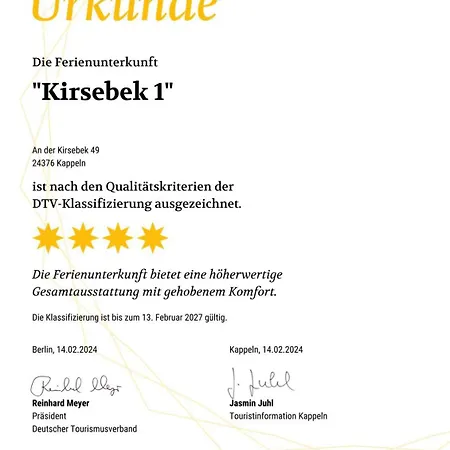 Apartment Kirsebek Kappeln